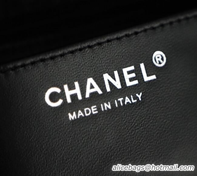 Best Price Chanel Denim Classic Mini Flap Handbag A69900 Black 2025