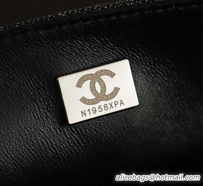 Best Price Chanel Denim Classic Mini Flap Handbag A69900 Black 2025