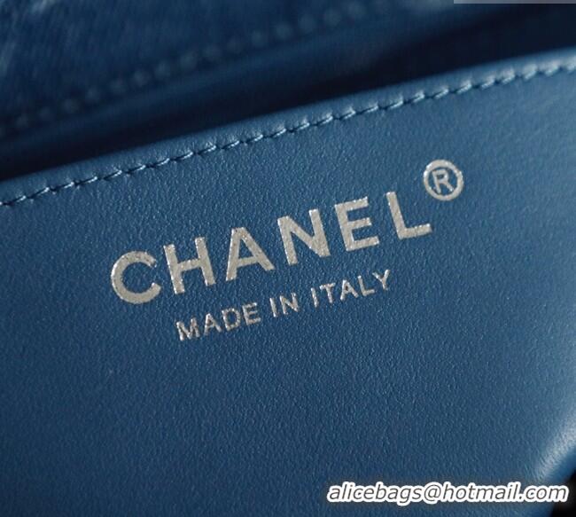 Inexpensive Chanel Denim Classic Mini Flap Handbag A69900 Blue 2025