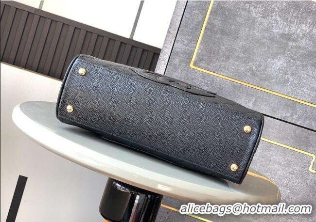 Spot Best Price Chanel Grained Calfskin Bowling Bag CH101006 Black 2025