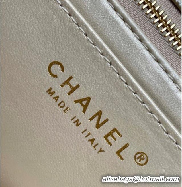 Grade Quality Chanel Grained Calfskin Mini Flap Bag with CC Chain AS5759 Gold 2025