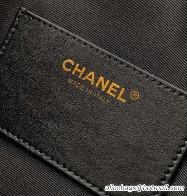 Market Sells Chanel Quilted Soft Leather Hobo Bag CH101101 Black 2025