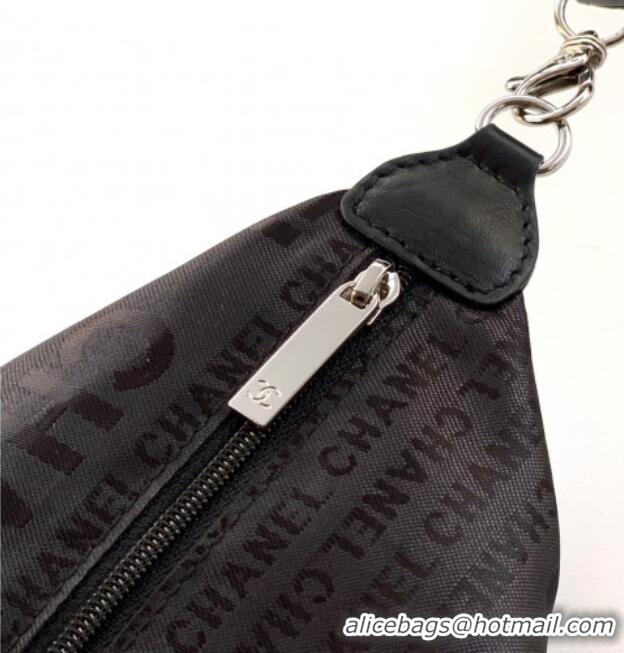 Sophisticated Discount Chanel Denim Large Shopping Bag AS2138 Black 2025