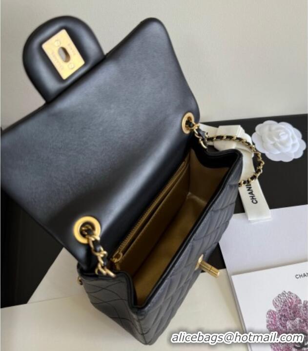 Super Quality New Style Chanel Lambskin Mini Flap Bag with Metal Ball AS1786 Black 2025