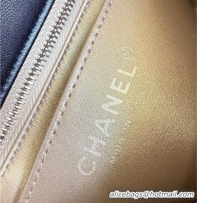 Good Quality Chanel Lambskin Small Flap Bag with Metal Ball AS1787 Black 2025 New Style