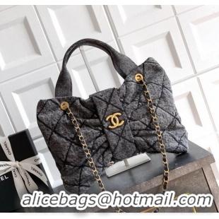 ​Trendy Design Chanel Denim Bow Bag AS5851 Grey 2025
