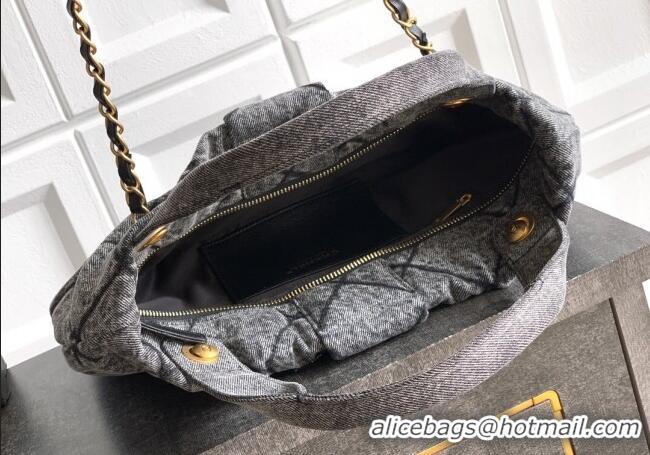 ​Trendy Design Chanel Denim Bow Bag AS5851 Grey 2025