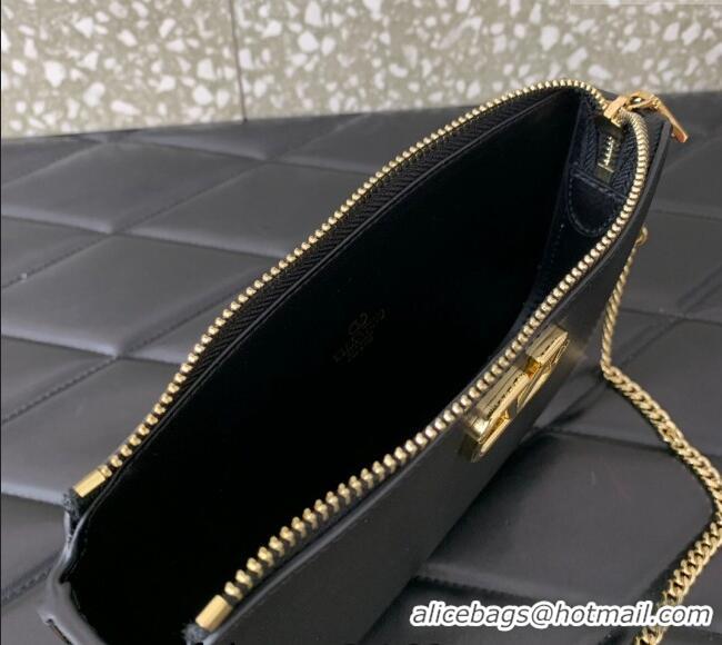 Well Crafted Valentino Mini VLogo Signature Calfskin Crossbody Bag VLTN079 Black 2024