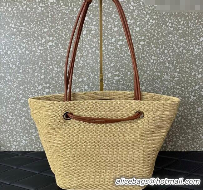 Well Crafted Valentino Escape Large Raffia Straw Shopping bag 0990L Beige 2024