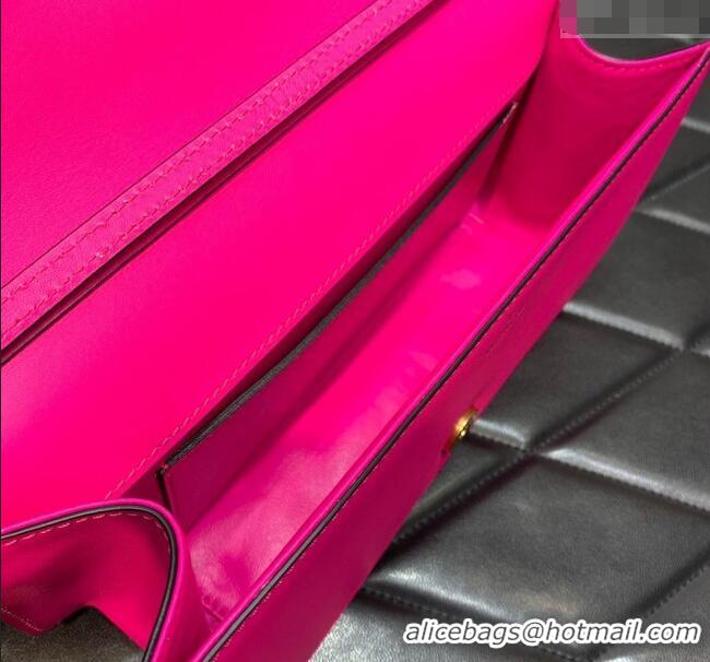 Grade Design Valentino Loco Medium Shoulder Bag in Calfskin PP VLTN6030 Pink 2024