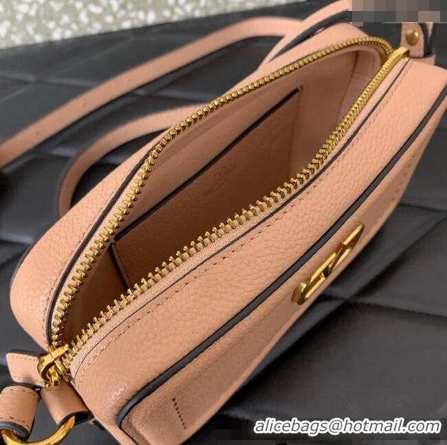 Top Quality Valentino Alltime Mini Shoulder Bag in Grainy Calfskin 6205 Black 2025