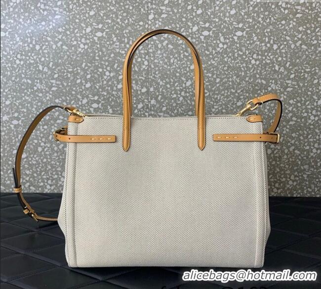 Good Quality Valentino Antibes Medium Shopping Bag in Canvas with Slide Buckles 6220L 2025