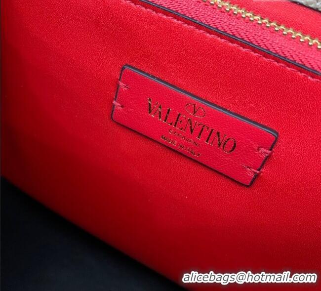 Good Taste Valentino Medium VSLING Grainy Calfskin Handbag 2828 Khaki 2025