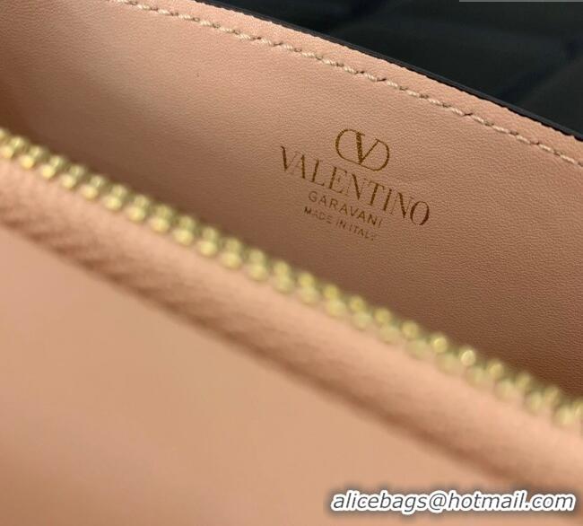 Cheap Price Valentino VLogo Signature Grainy Calfskin Wallet with Chain VLTN068 Light Gold 2025