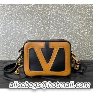 Traditional Specials Valentino Viva Superstar Nappa Leather Crossbody Bag 0016 Black/Brown 2025
