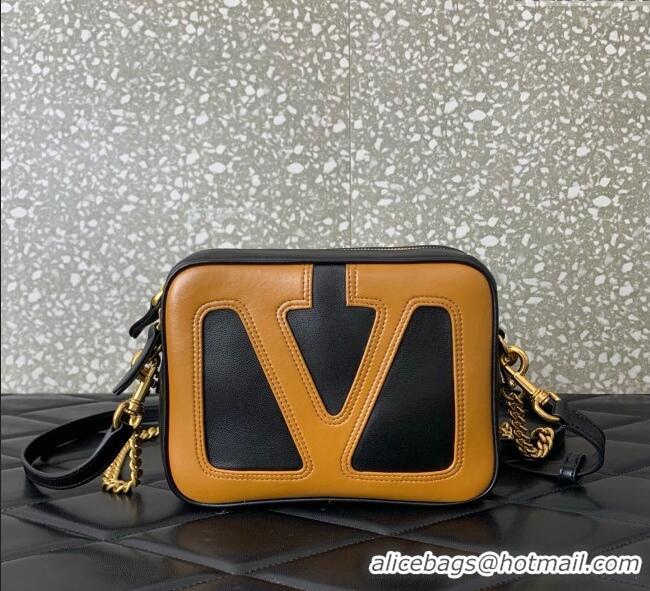 Traditional Specials Valentino Viva Superstar Nappa Leather Crossbody Bag 0016 Black/Brown 2025
