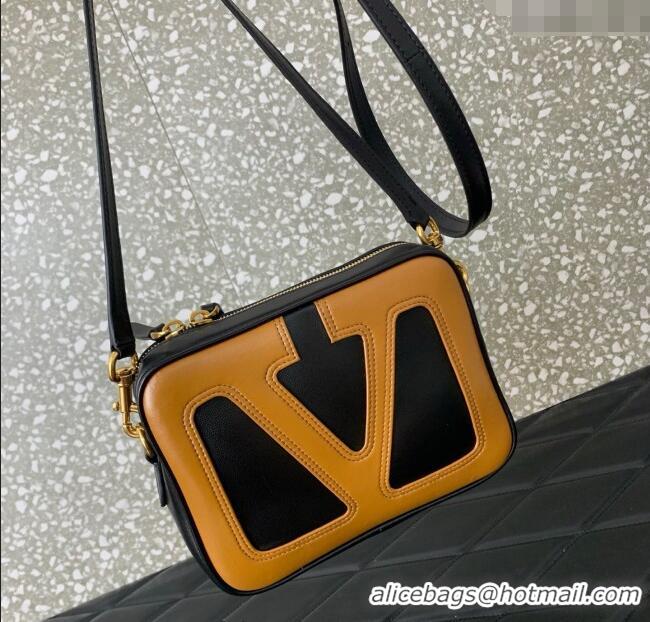 Traditional Specials Valentino Viva Superstar Nappa Leather Crossbody Bag 0016 Black/Brown 2025