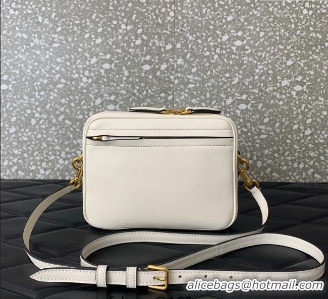 Trendy Design Valentino Viva Superstar Nappa Leather Crossbody Bag 0016 White/Black 2025
