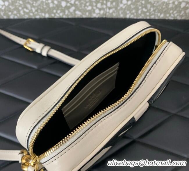 Trendy Design Valentino Viva Superstar Nappa Leather Crossbody Bag 0016 White/Black 2025