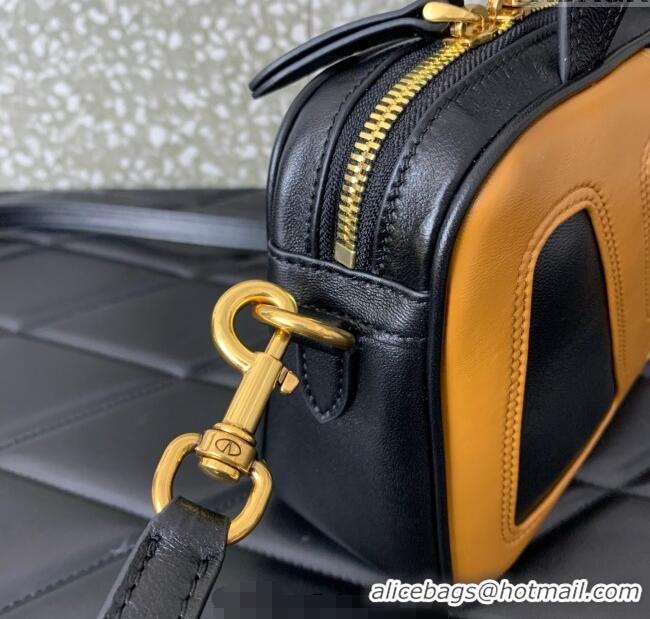 Top Design Valentino Viva Superstar Nappa Leather Handbag 0015 Black/Brown 2025