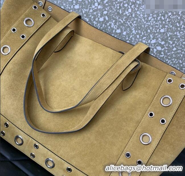 Reasonable Price Valentino Medium Nellcote Shopping Bag in Grainy Calfskin with Ball Studs 0076 Khaki 2025