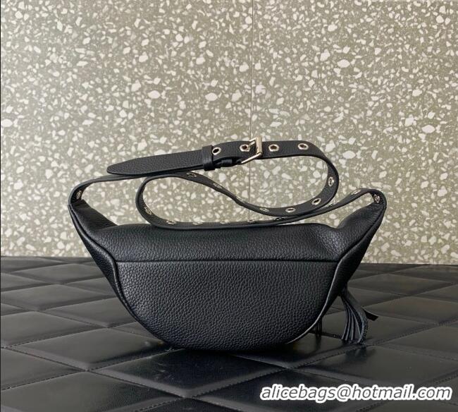 Good Product Valentino Nellcote Belt Bag in Grainy Calfskin with Studs 2039 Black 2025