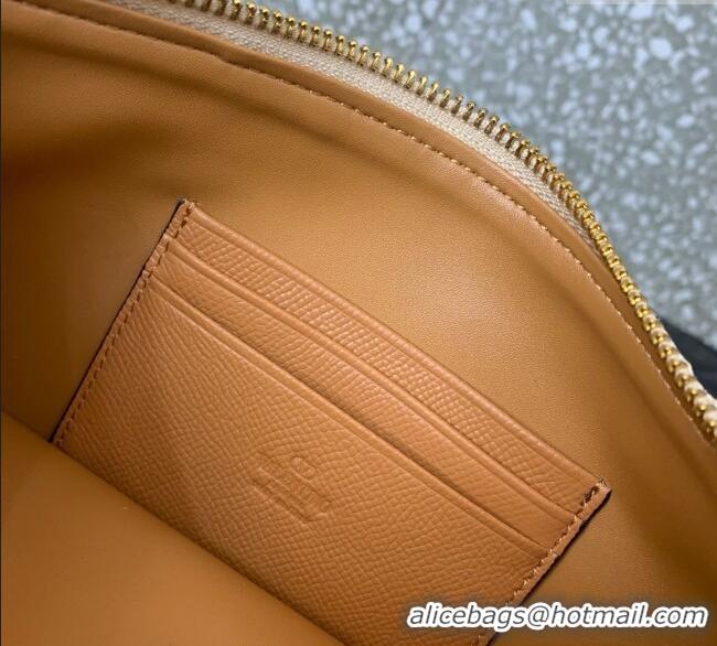 Super Quality Valentino Vlogo Signature Pouch in jacquard raffia starw with Cherryfic motif VLTN036 Beige 2025