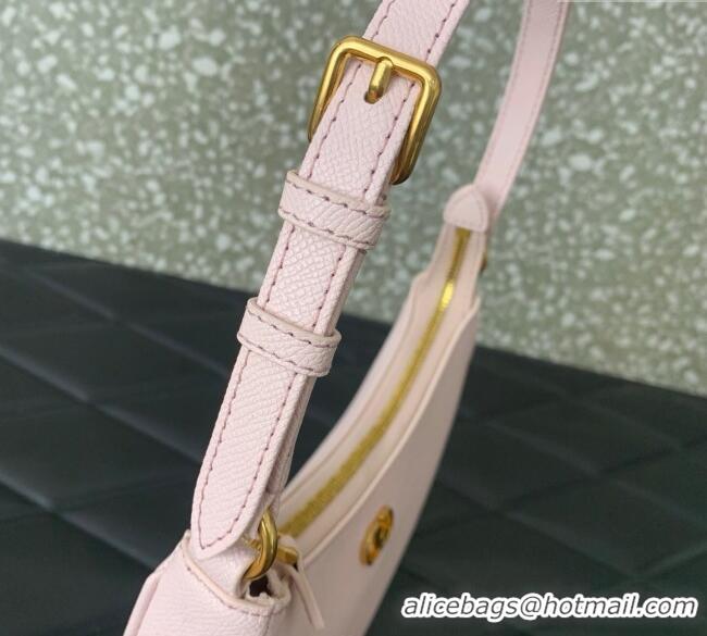 Best Price Valentino VLogo Signature mini hobo bag in Grainy Calfskin 5012 Light Pink 2025