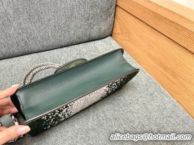 Reasonable Price Valentino Medium Loco Bag with Crystals 1134 Green 2025