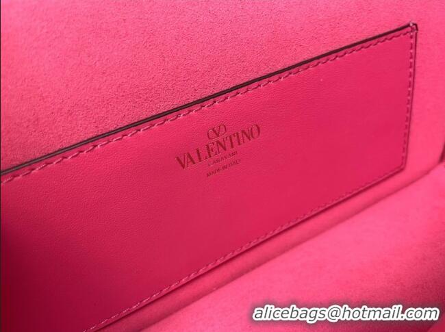 Well Crafted Valentino Medium Loco Bag with Crystals 1134 Rosy 2025