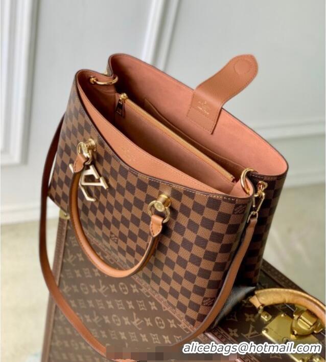 Promotional Louis Vuitton Riverside Tote Bag in Damier Ebene Canvas N40050 Brown 2025