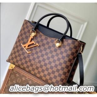 Promotional Louis Vuitton Riverside Tote Bag in Damier Ebene Canvas N40050 Black 2025
