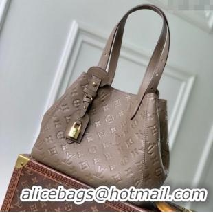 Best Price Louis Vuitton All In One PM Tote Bag in Monogram Leather M25890 Smoke Grey 2025