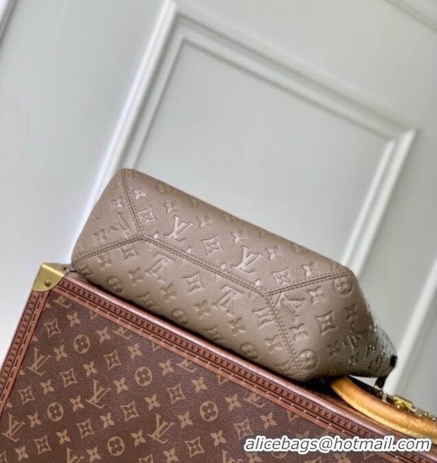 Best Price Louis Vuitton All In One PM Tote Bag in Monogram Leather M25890 Smoke Grey 2025