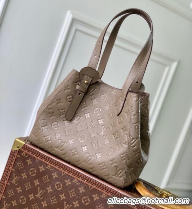 Best Price Louis Vuitton All In One PM Tote Bag in Monogram Leather M25890 Smoke Grey 2025