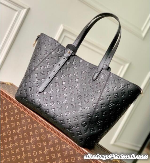 Promotional Louis Vuitton All In One MM Tote Bag in Monogram Leather M25860 Black 2025