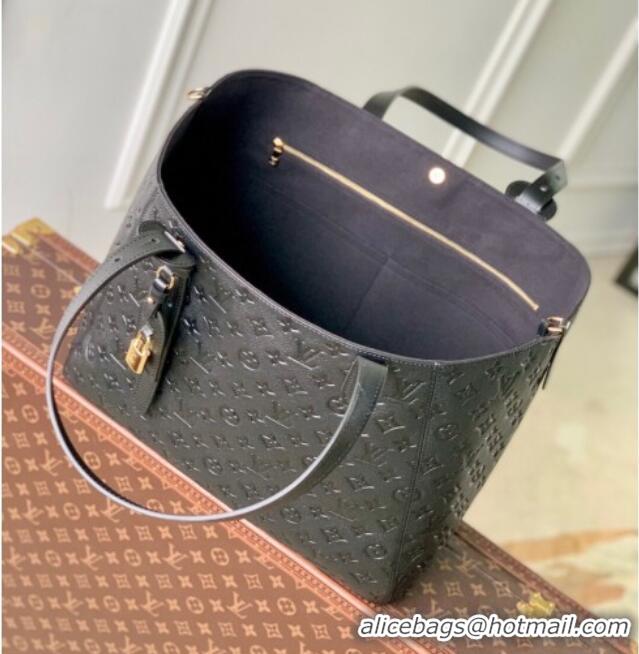 Promotional Louis Vuitton All In One MM Tote Bag in Monogram Leather M25860 Black 2025