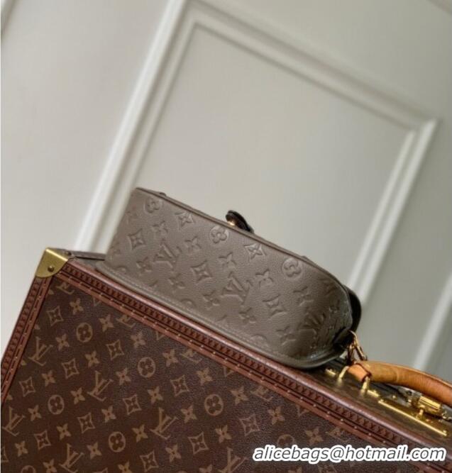 Famous Brand Louis Vuitton Diane Bag in Grained Cowhide Leather M15049 Smoke Grey 2025