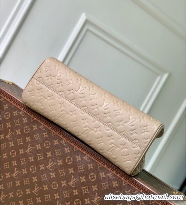 Top Quality Louis Vuitton Avenue MM Tote Bag in Monogram Leather M25575 Beige 2025