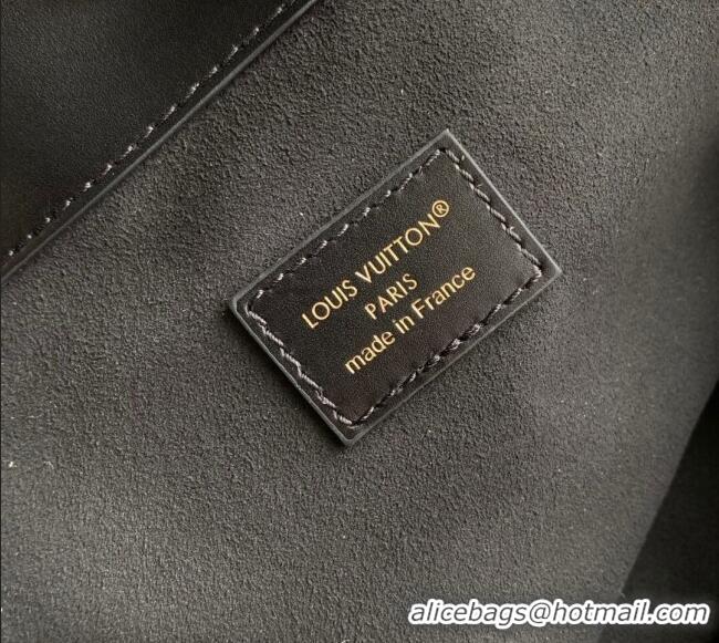 Best Price Louis Vuitton Avenue MM Tote Bag in Monogram Leather M25575 Black 2025