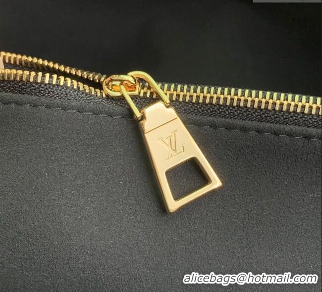 Best Price Louis Vuitton Avenue MM Tote Bag in Monogram Leather M25575 Black 2025