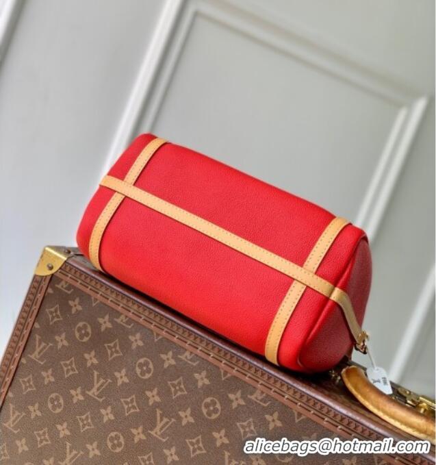 Top Grade Louis Vuitton Express PM bag in Calfskin leather M26905 Red 2025
