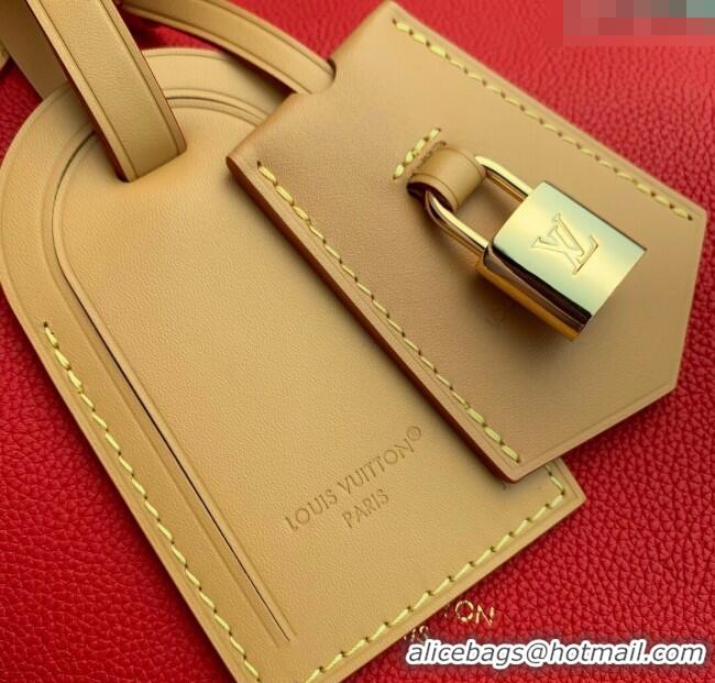 Top Grade Louis Vuitton Express PM bag in Calfskin leather M26905 Red 2025