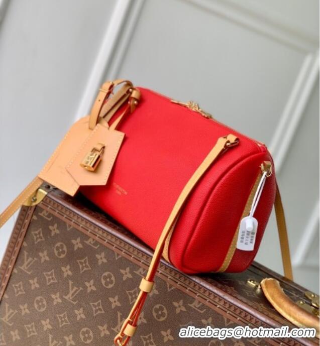 Top Grade Louis Vuitton Express PM bag in Calfskin leather M26905 Red 2025