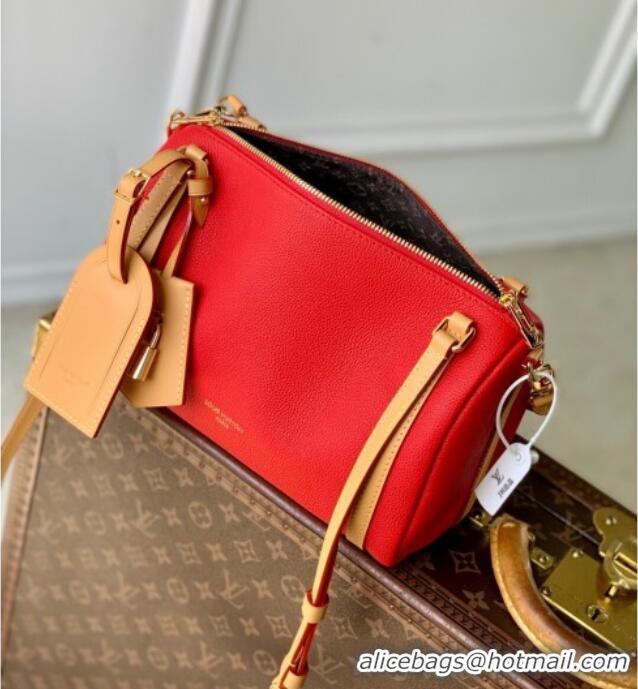 Top Grade Louis Vuitton Express PM bag in Calfskin leather M26905 Red 2025