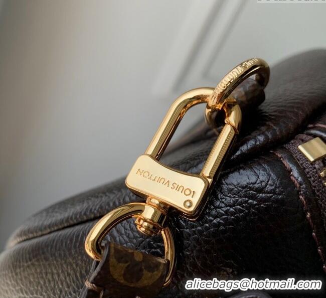 Unique Discount Louis Vuitton Express MM bag in Calfskin leather M26359 Acajou Brown 2025