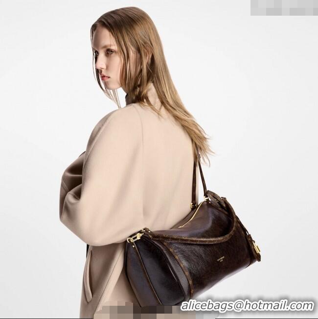 Unique Discount Louis Vuitton Express MM bag in Calfskin leather M26359 Acajou Brown 2025
