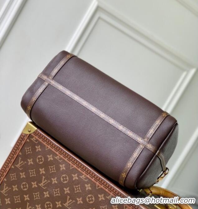 Top Design Louis Vuitton Express MM bag in Calfskin leather M26397 Acajou Brown 2025