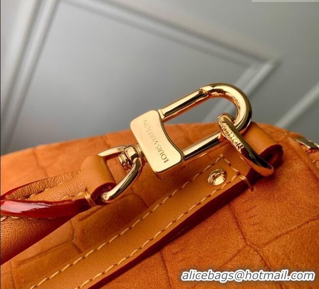 Well Crafted Louis Vuitton Express MM bag in Embossed Suede M26358 Yellow 2025