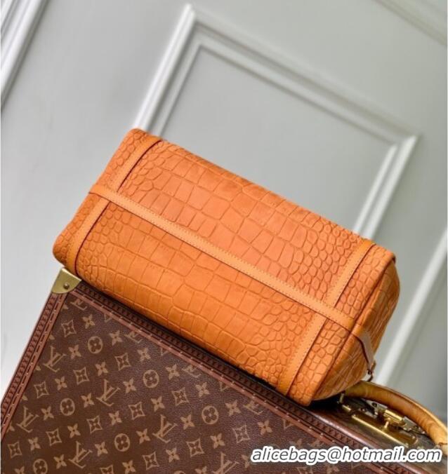 Well Crafted Louis Vuitton Express MM bag in Embossed Suede M26358 Yellow 2025